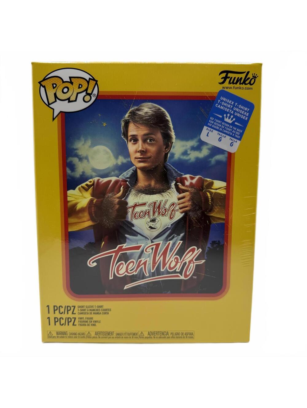 Funko POP! Teen Wolf Scott Howard #772 Flocked & Shirt L Large Target Exclusive